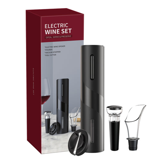 The Effortless Pour™ – Electric Wine Opening Set