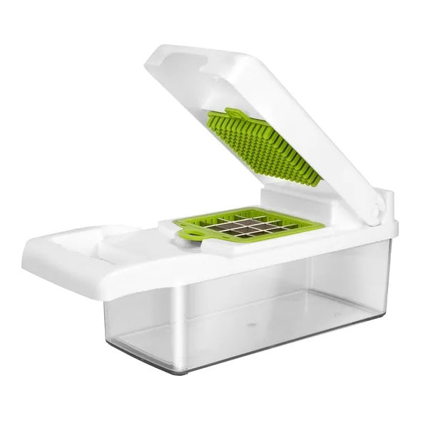 12-in-1 Vegetable Chopper with Container – Multifunction Food Slicer, Dicer & Grater